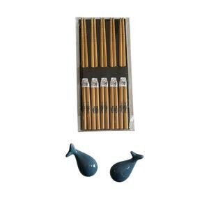 Whale Ceramic Chopstick Holder Stand Chopsticks Home Restaurant Tableware Japan